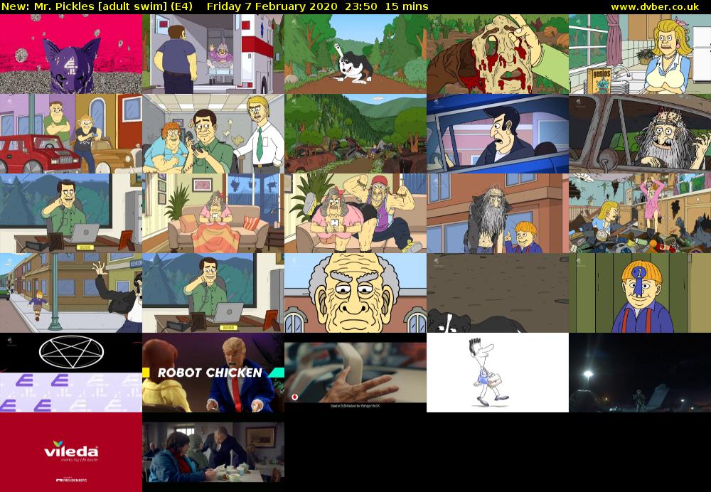 Mr. Pickles [adult swim] (E4) Friday 7 February 2020 23:50 - 00:05