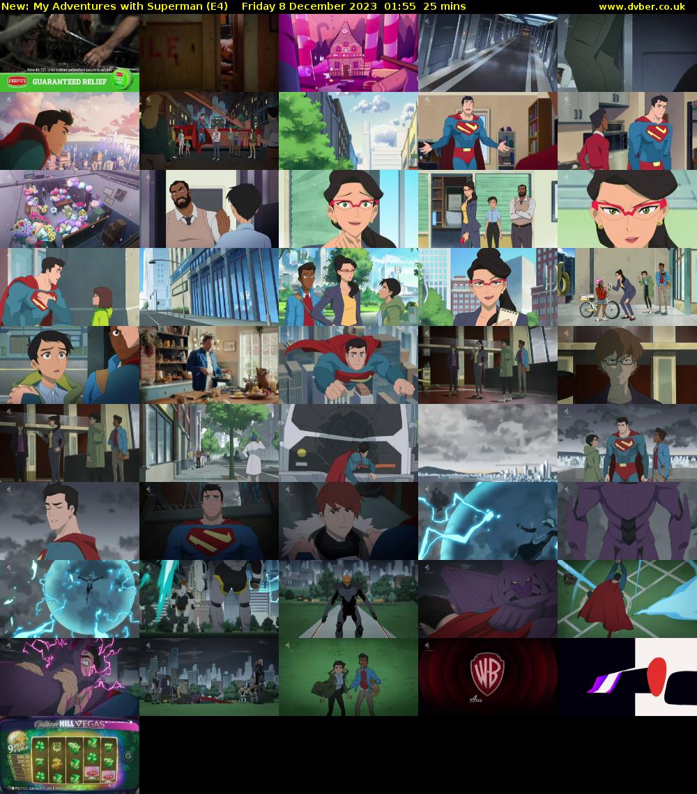 My Adventures with Superman (E4) Friday 8 December 2023 01:55 - 02:20