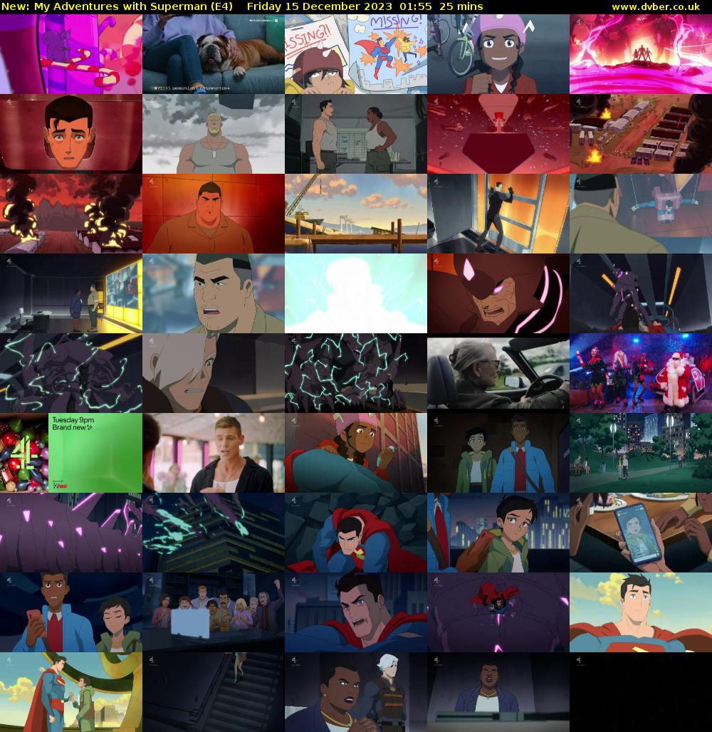 My Adventures with Superman (E4) Friday 15 December 2023 01:55 - 02:20