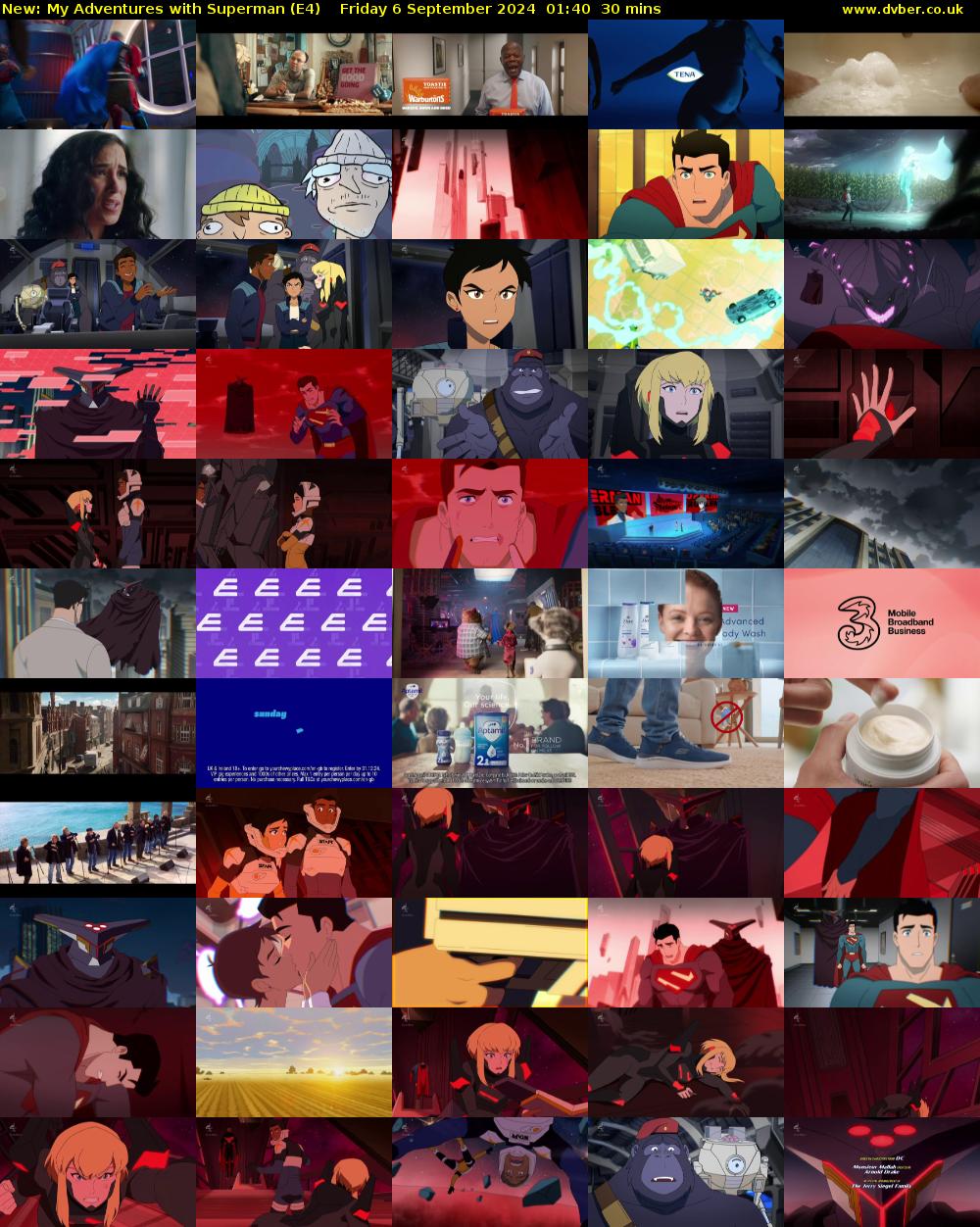 My Adventures with Superman (E4) Friday 6 September 2024 01:40 - 02:10