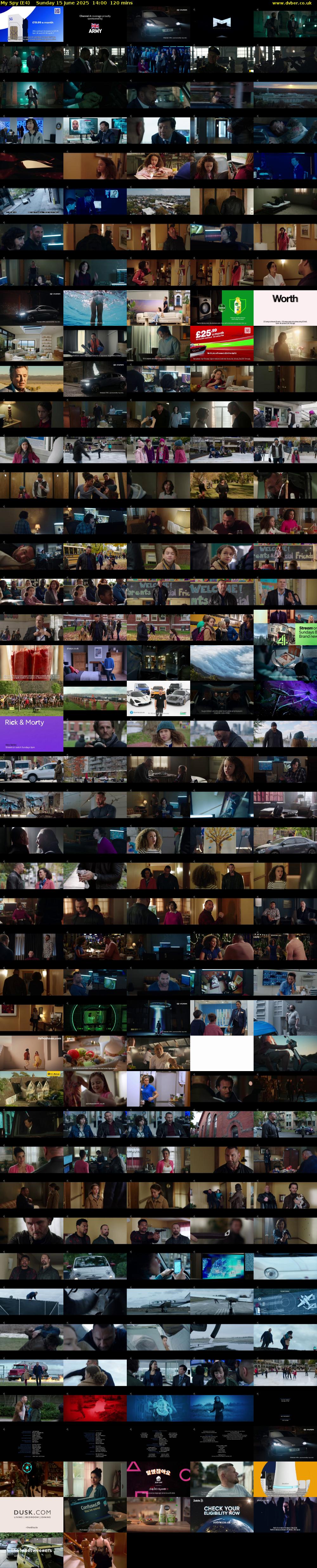 My Spy (E4) Sunday 15 June 2025 14:00 - 16:00