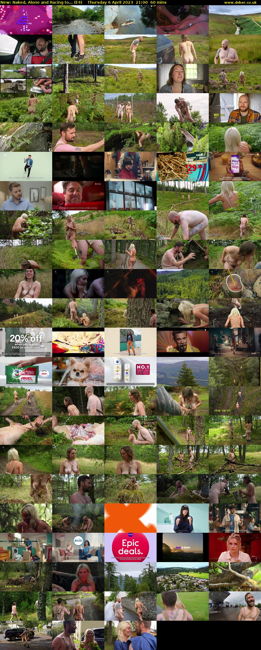 Naked, Alone and Racing to... (E4) Thursday 6 April 2023 21:00 - 22:00