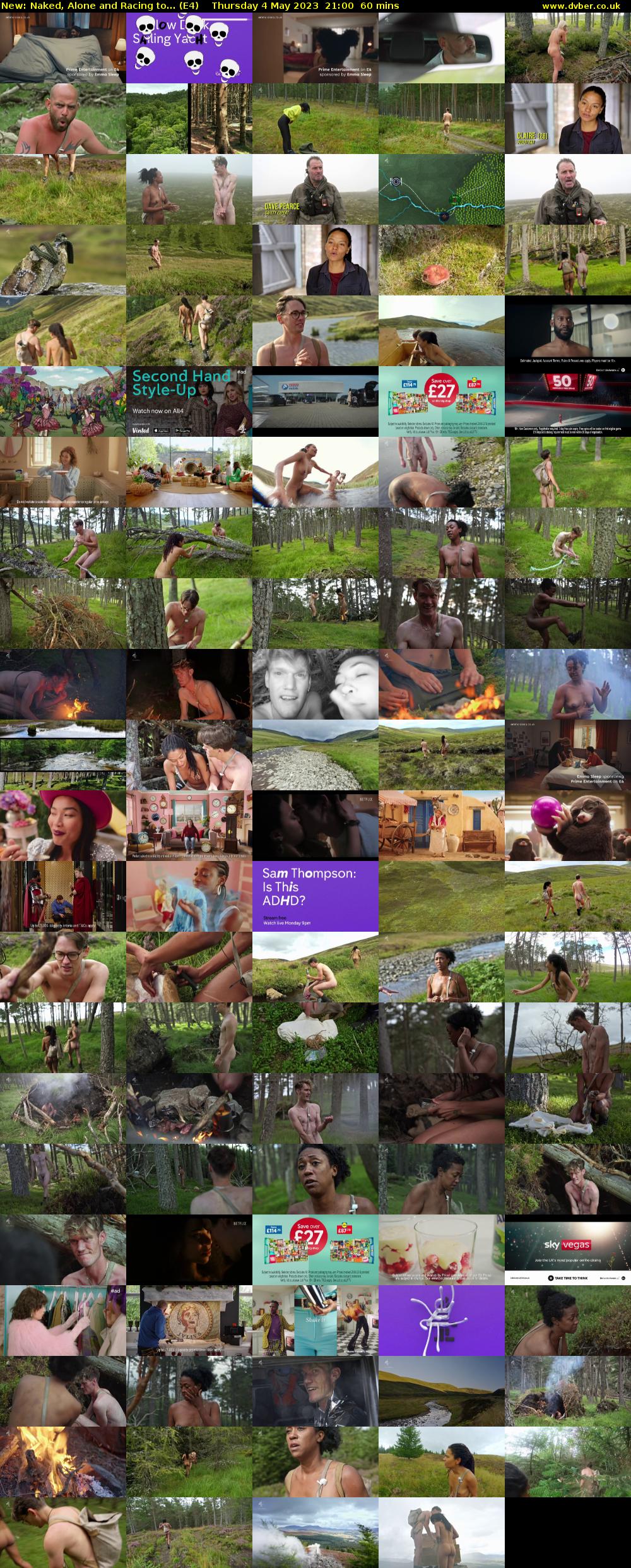 Naked, Alone and Racing to... (E4) Thursday 4 May 2023 21:00 - 22:00