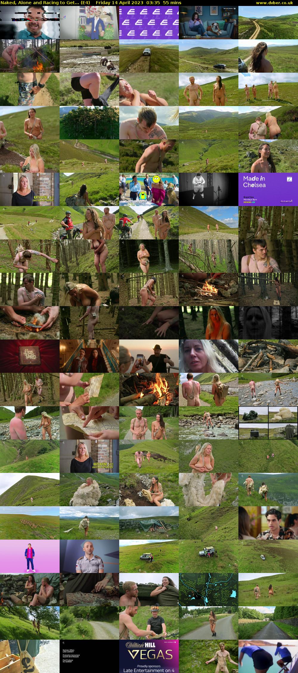 Naked, Alone and Racing to Get... (E4) Friday 14 April 2023 03:35 - 04:30
