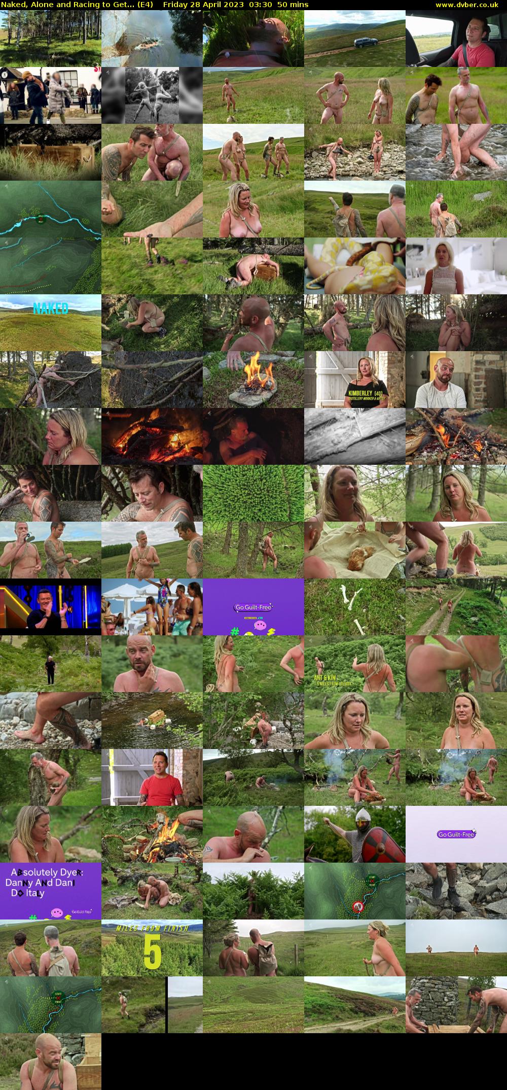 Naked, Alone and Racing to Get... (E4) Friday 28 April 2023 03:30 - 04:20