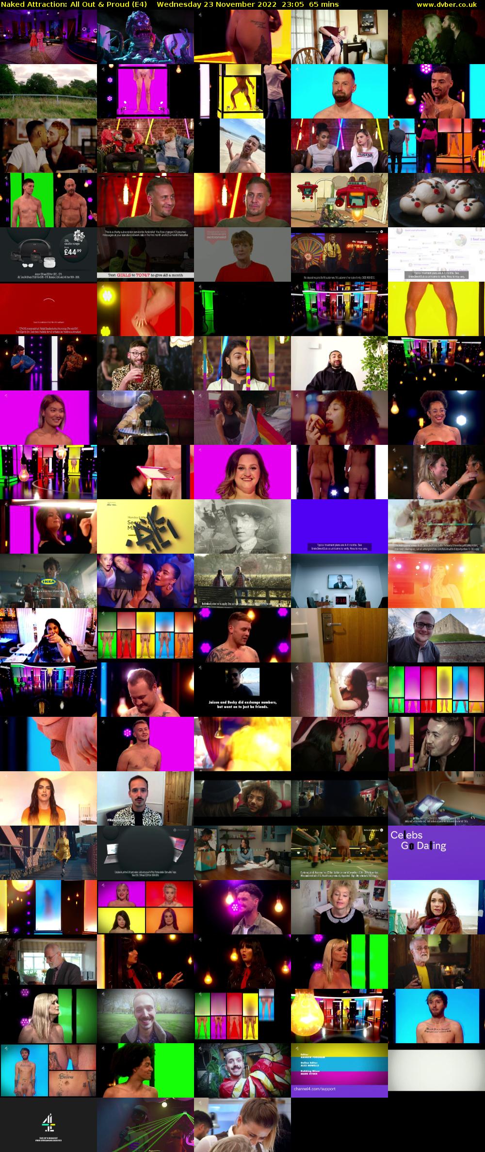 Naked Attraction: All Out & Proud (E4) Wednesday 23 November 2022 23:05 - 00:10