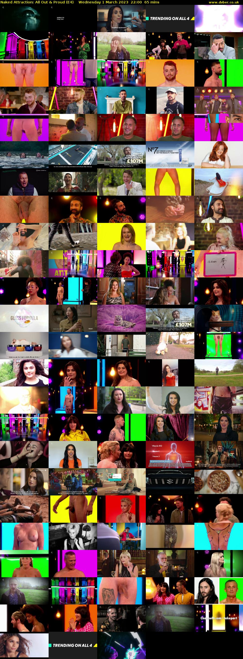 Naked Attraction: All Out & Proud (E4) Wednesday 1 March 2023 22:00 - 23:05