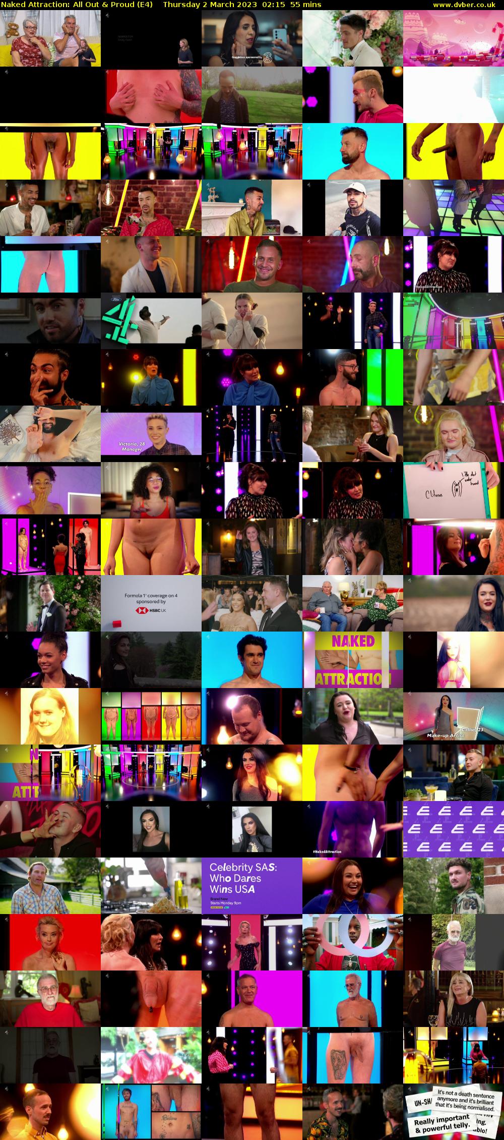 Naked Attraction: All Out & Proud (E4) Thursday 2 March 2023 02:15 - 03:10