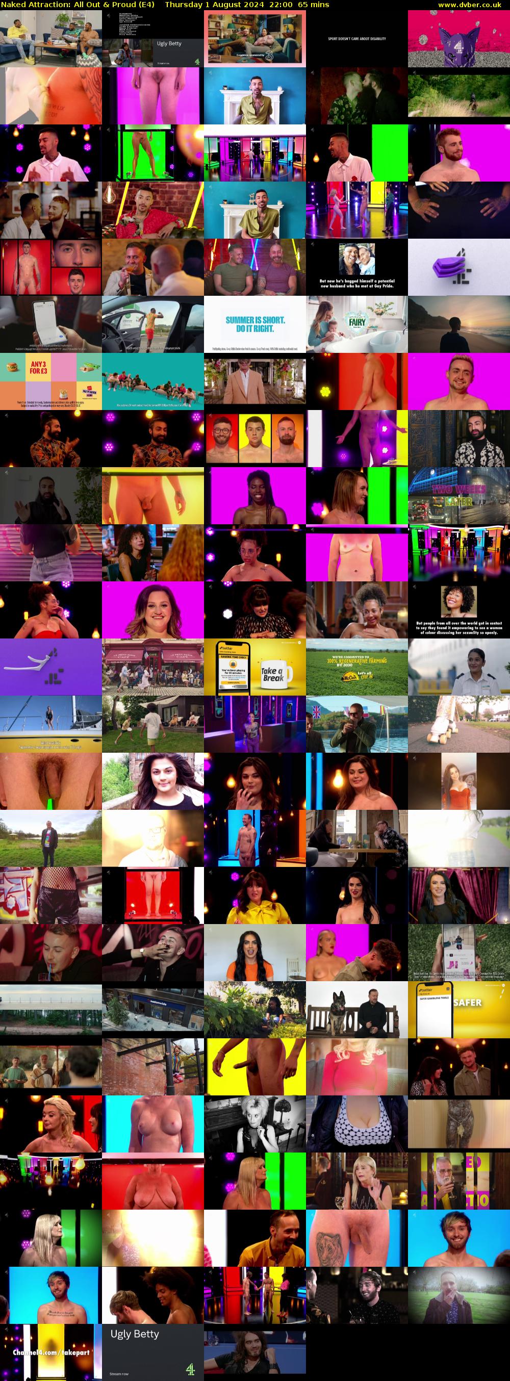 Naked Attraction: All Out & Proud (E4) Thursday 1 August 2024 22:00 - 23:05