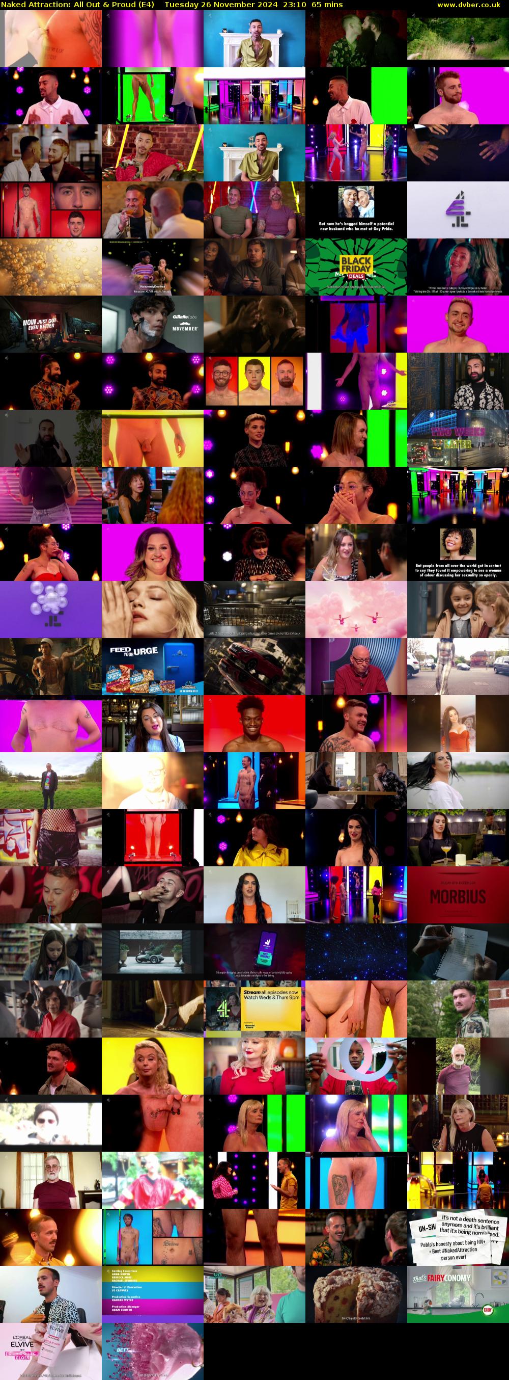 Naked Attraction: All Out & Proud (E4) Tuesday 26 November 2024 23:10 - 00:15