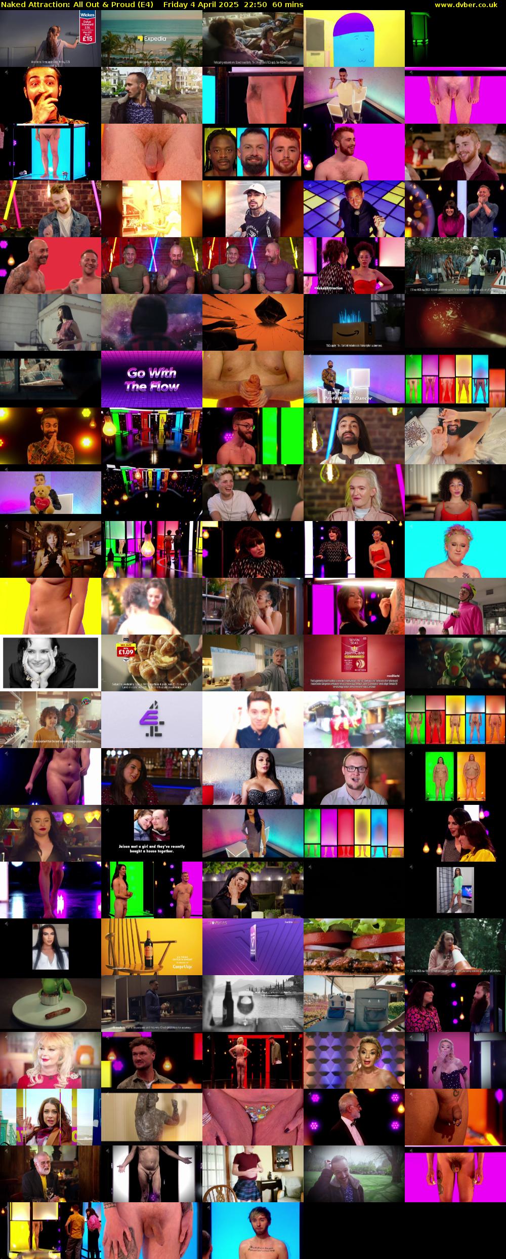 Naked Attraction: All Out & Proud (E4) Friday 4 April 2025 22:50 - 23:50