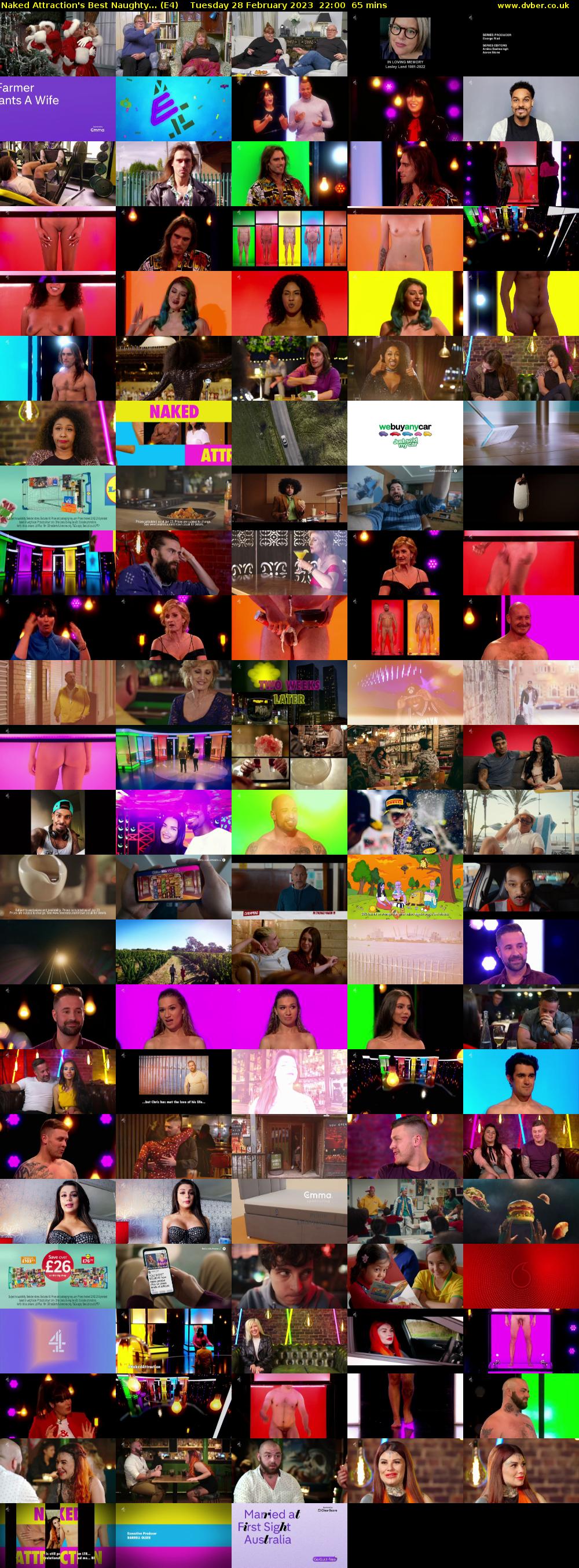 Naked Attraction's Best Naughty... (E4) Tuesday 28 February 2023 22:00 - 23:05