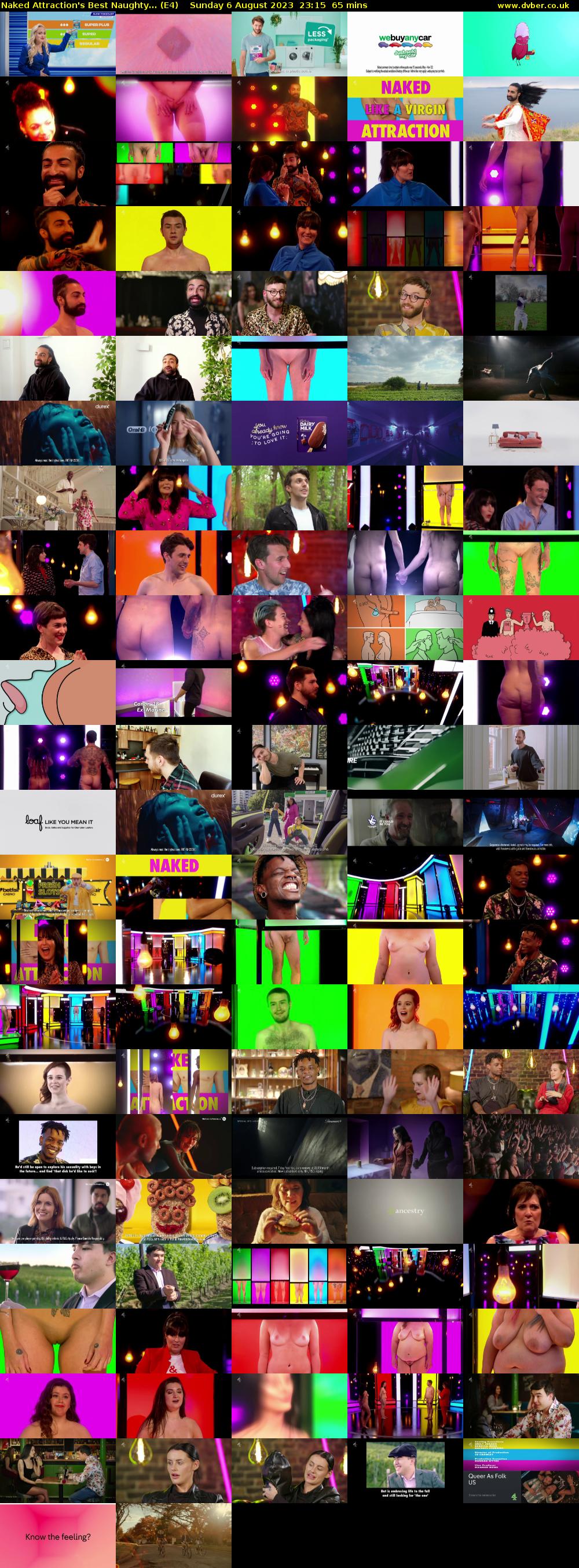 Naked Attraction's Best Naughty... (E4) Sunday 6 August 2023 23:15 - 00:20