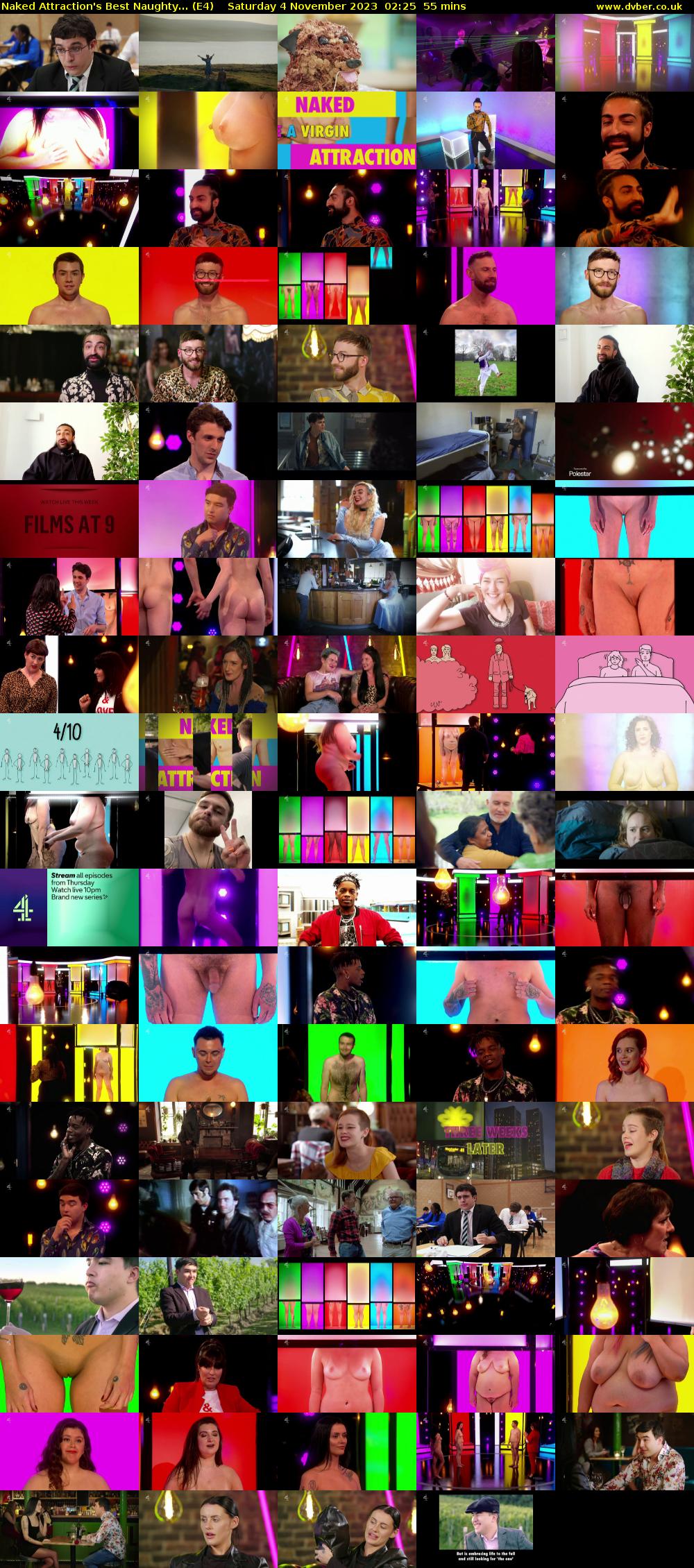 Naked Attraction's Best Naughty... (E4) Saturday 4 November 2023 02:25 - 03:20