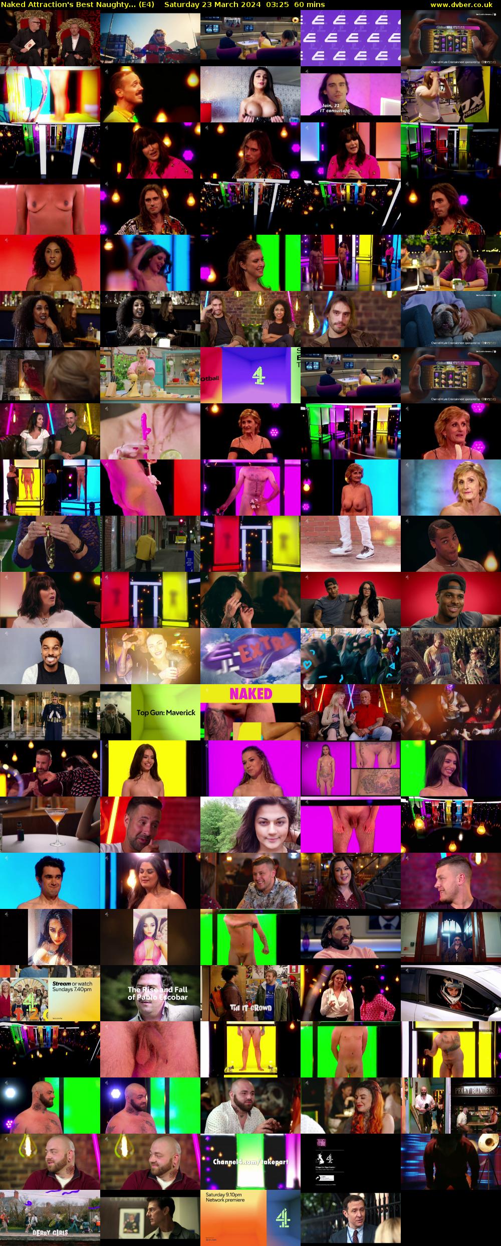 Naked Attraction's Best Naughty... (E4) Saturday 23 March 2024 03:25 - 04:25