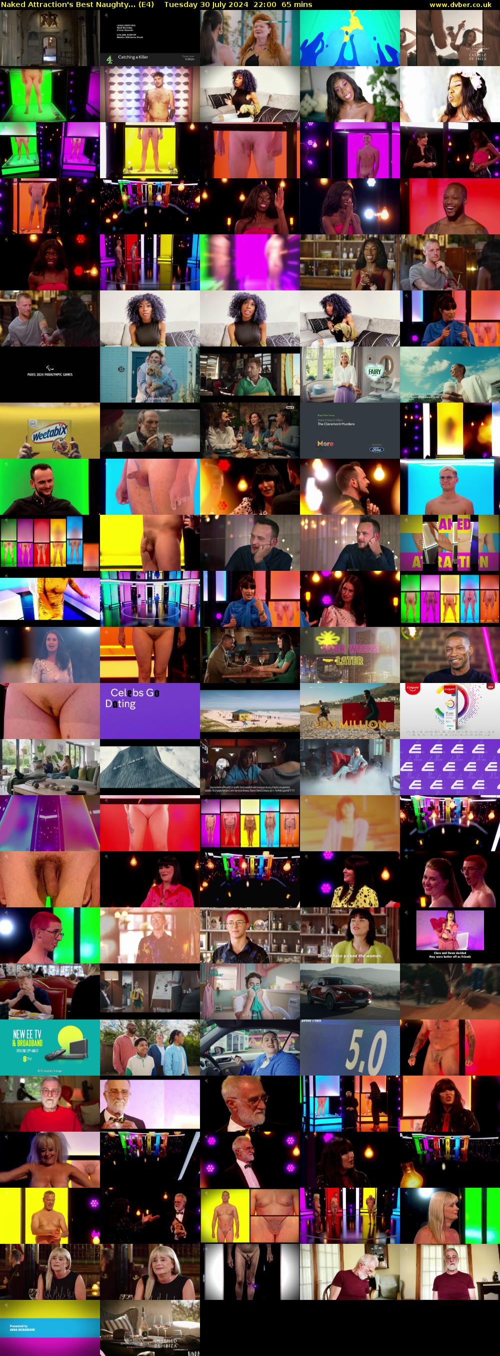 Naked Attraction's Best Naughty... (E4) Tuesday 30 July 2024 22:00 - 23:05