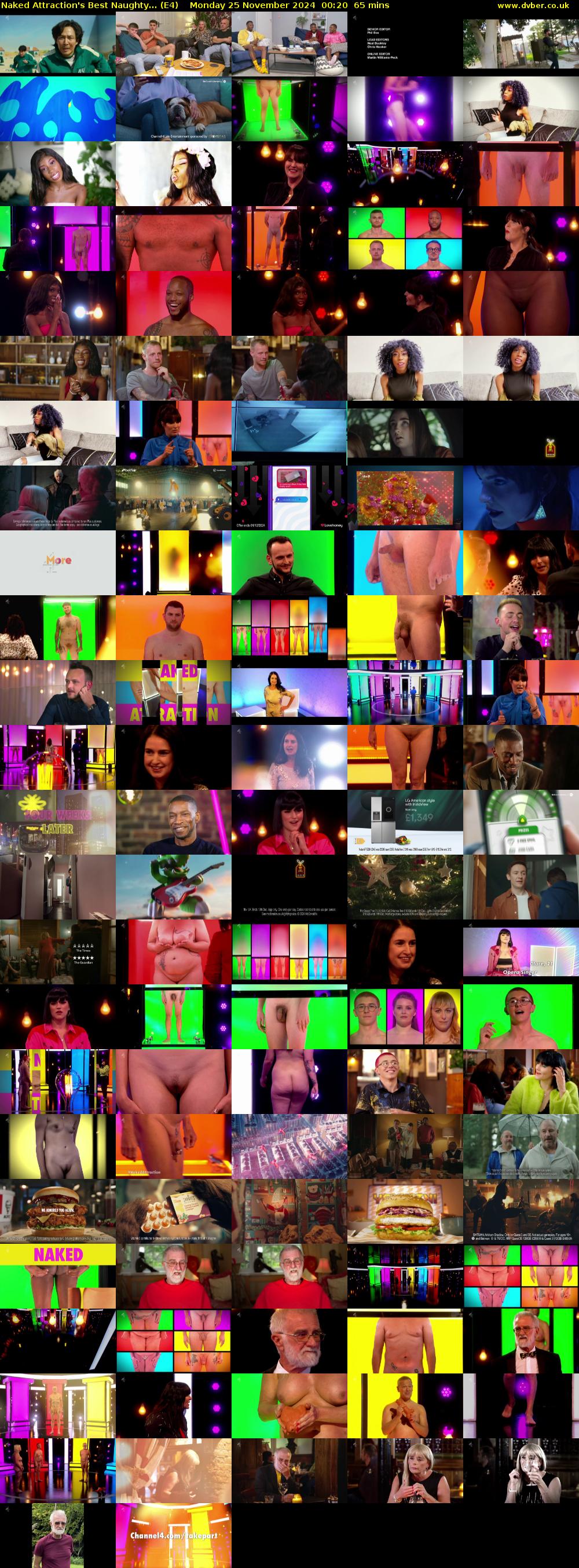 Naked Attraction's Best Naughty... (E4) Monday 25 November 2024 00:20 - 01:25