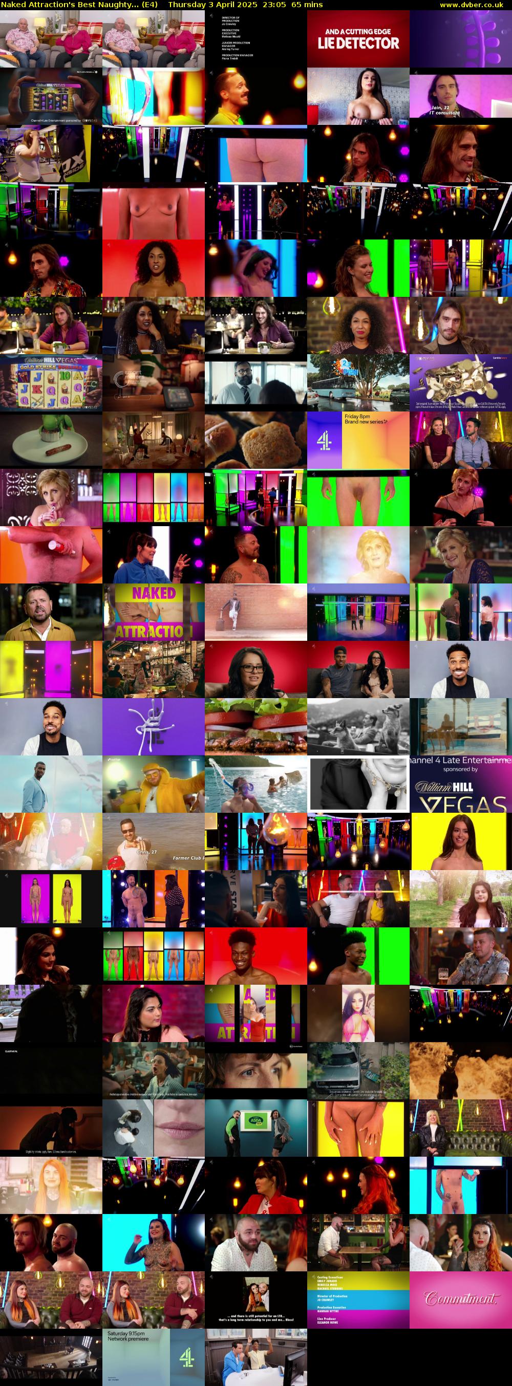 Naked Attraction's Best Naughty... (E4) Thursday 3 April 2025 23:05 - 00:10
