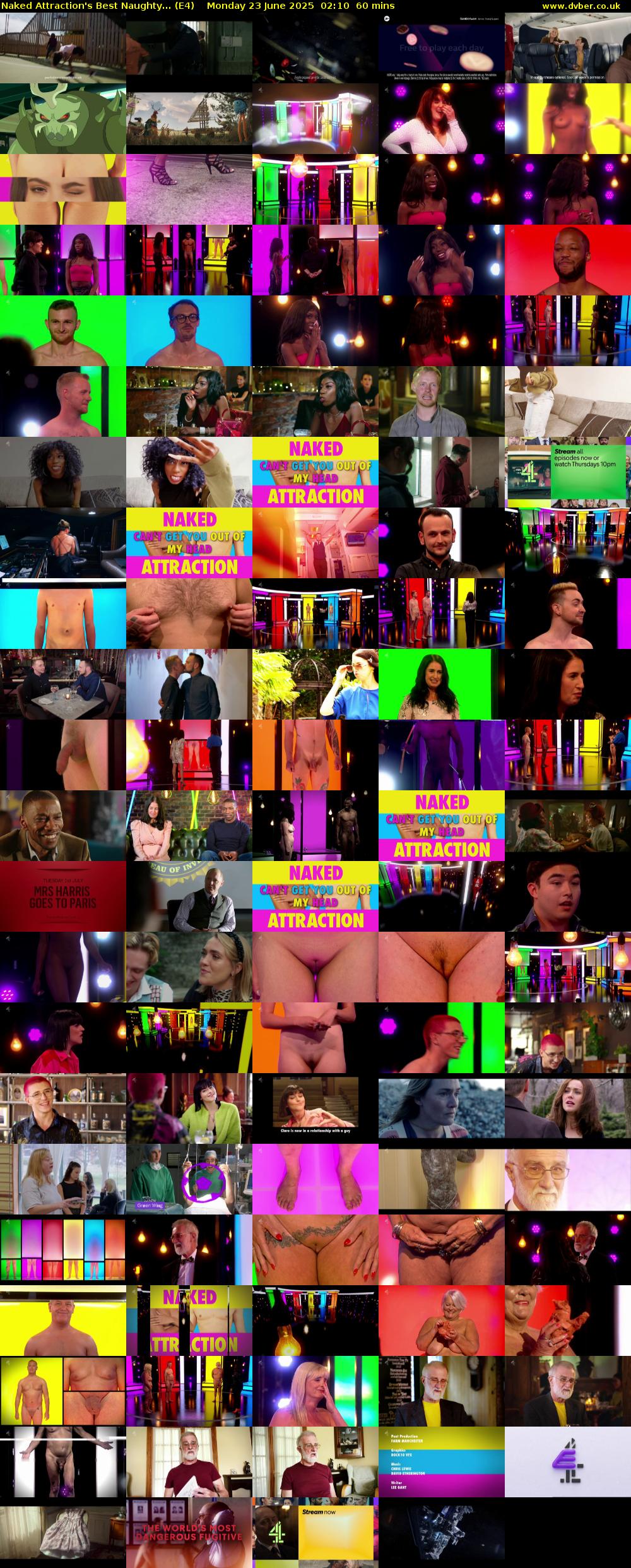Naked Attraction's Best Naughty... (E4) Monday 23 June 2025 02:10 - 03:10