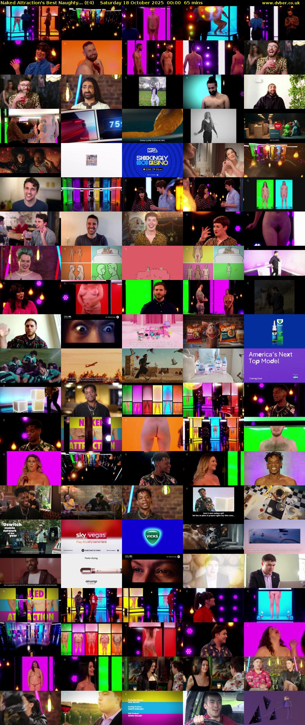 Naked Attraction's Best Naughty... (E4) Saturday 18 October 2025 00:00 - 01:05