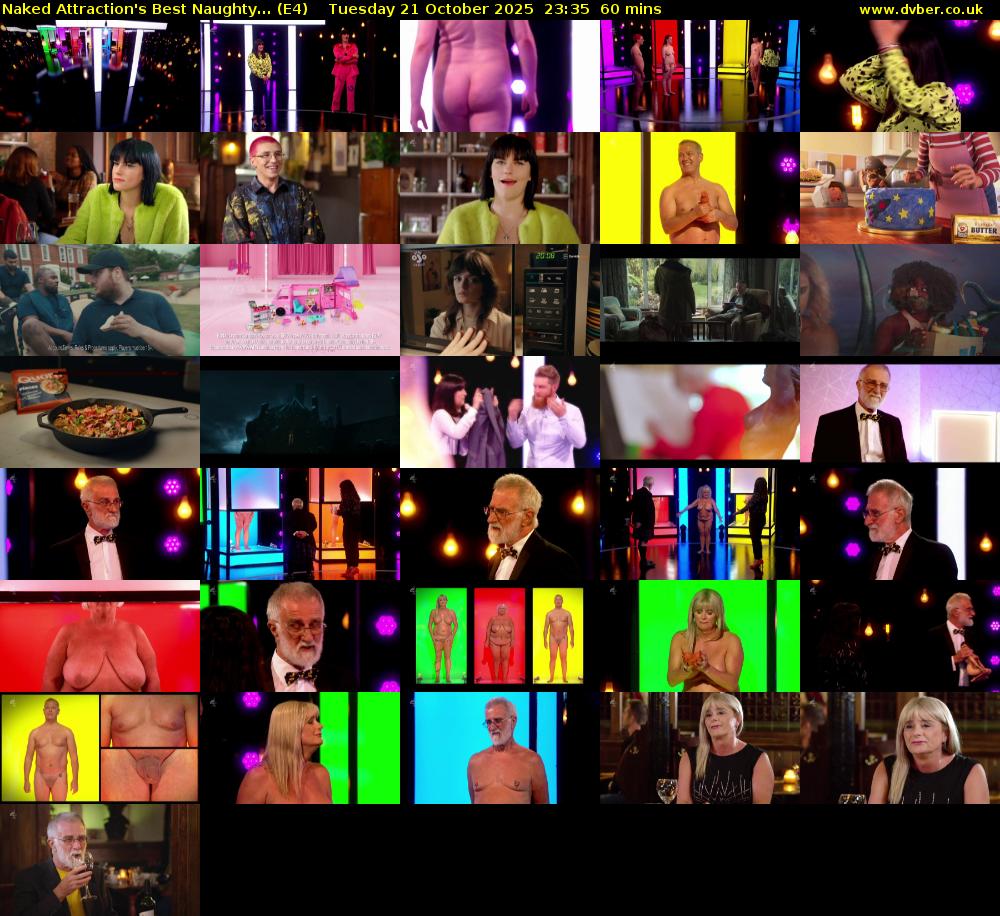 Naked Attraction's Best Naughty... (E4) Tuesday 21 October 2025 23:35 - 00:35