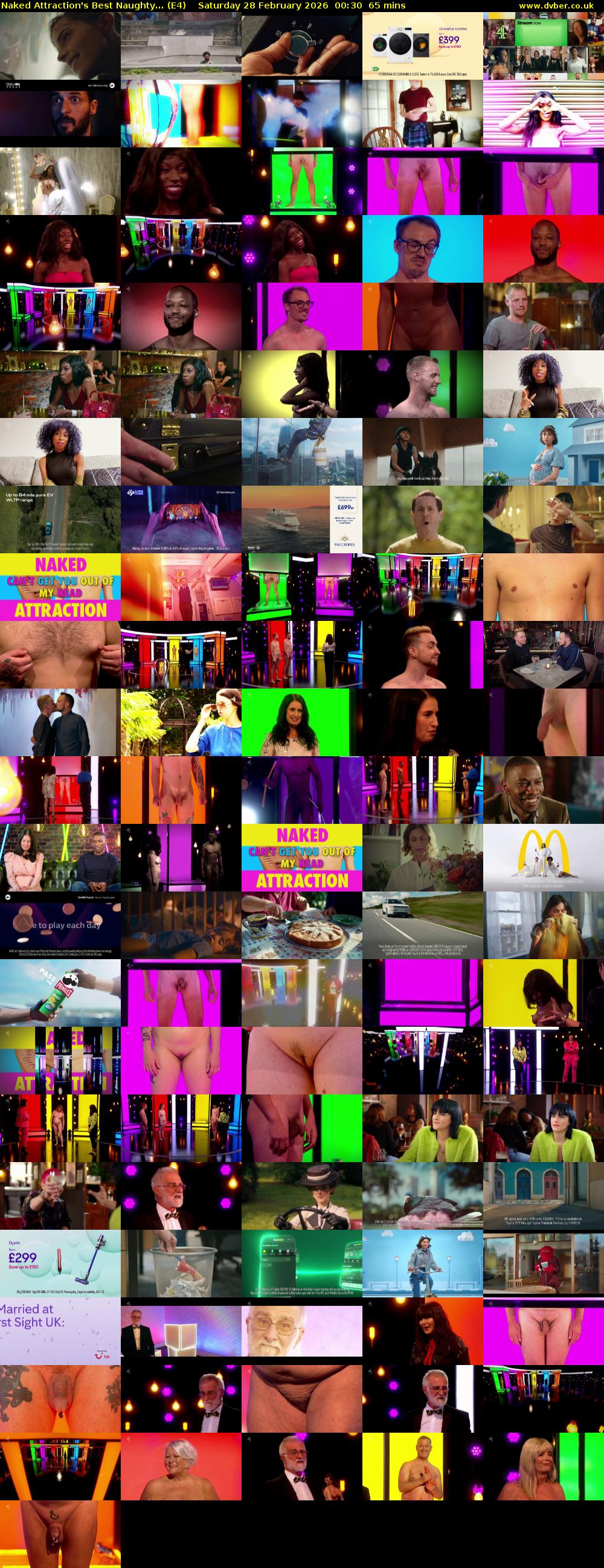 Naked Attraction's Best Naughty... (E4) Saturday 28 February 2026 00:30 - 01:35