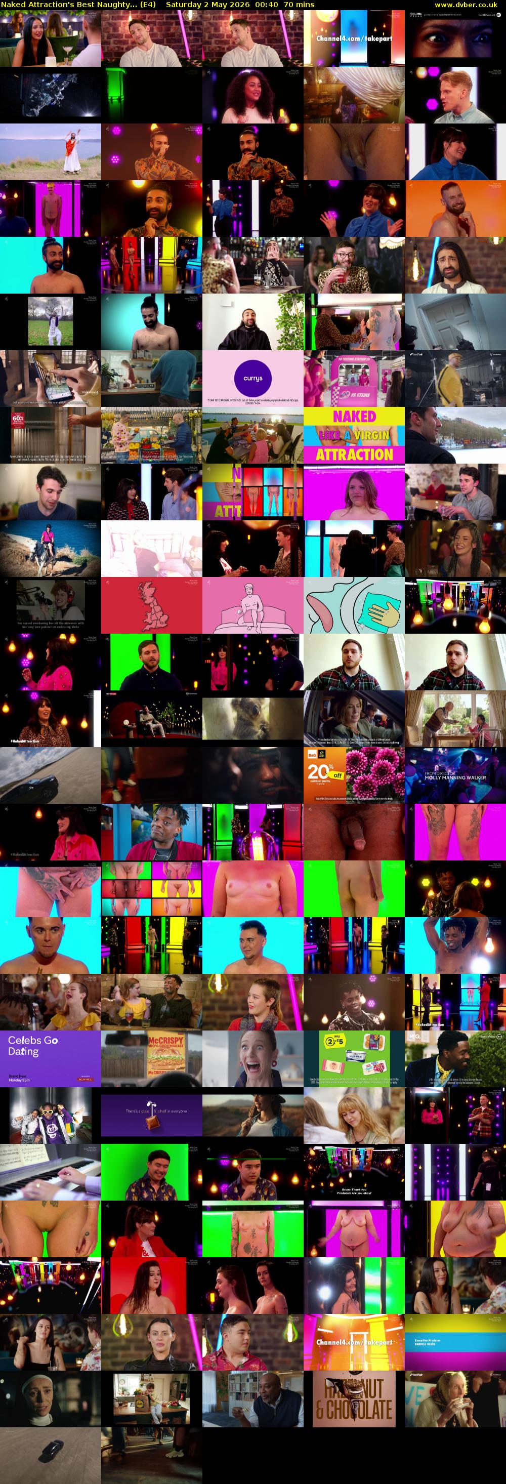 Naked Attraction's Best Naughty... (E4) Saturday 2 May 2026 00:40 - 01:50