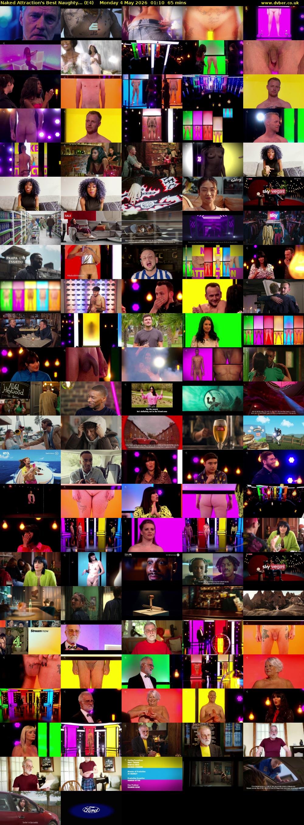 Naked Attraction's Best Naughty... (E4) Monday 4 May 2026 01:10 - 02:15