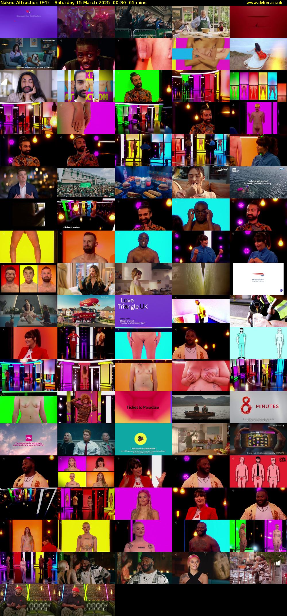 Naked Attraction (E4) Saturday 15 March 2025 00:30 - 01:35