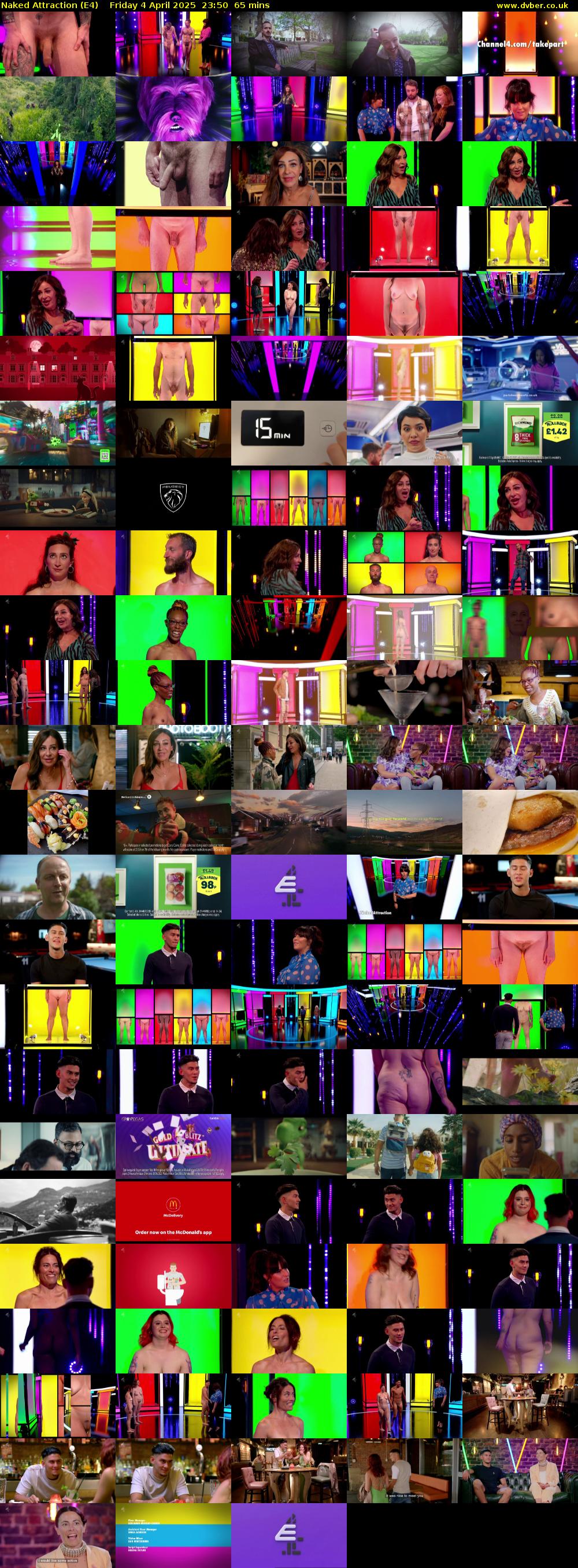 Naked Attraction (E4) Friday 4 April 2025 23:50 - 00:55