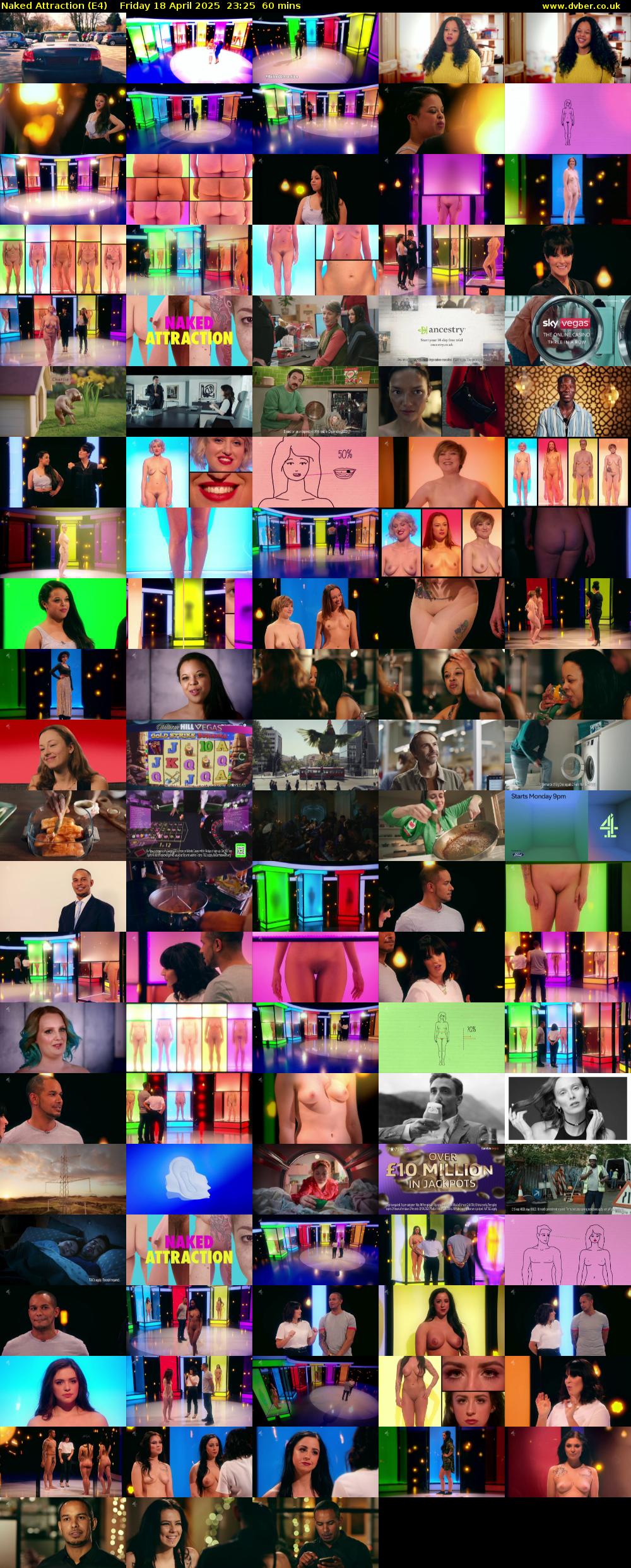 Naked Attraction (E4) Friday 18 April 2025 23:25 - 00:25