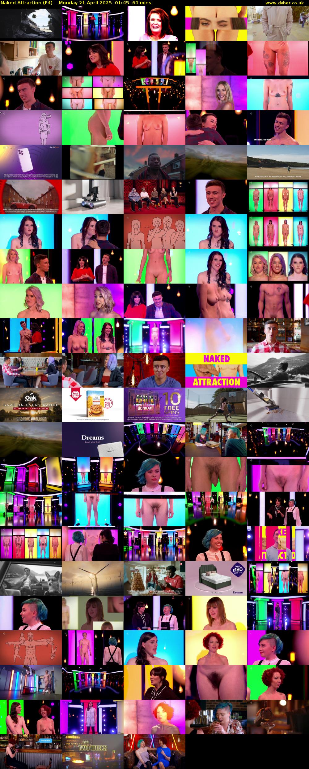 Naked Attraction (E4) Monday 21 April 2025 01:45 - 02:45