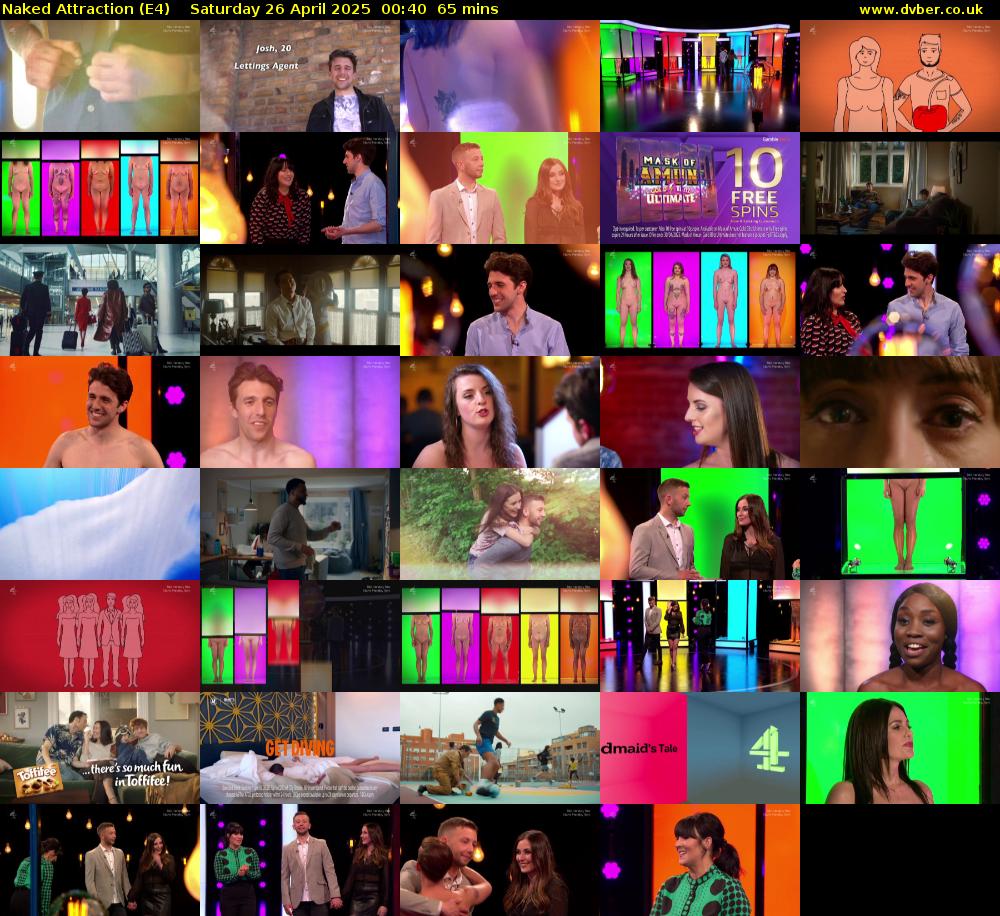 Naked Attraction (E4) Saturday 26 April 2025 00:40 - 01:45