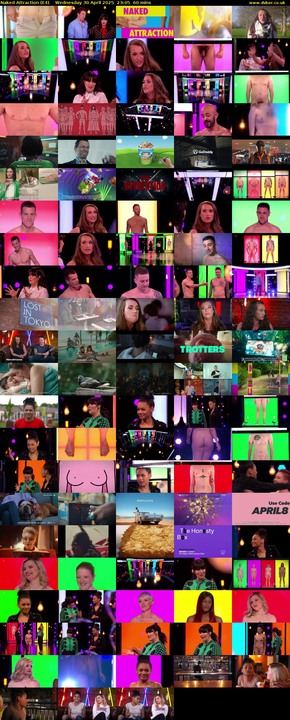 Naked Attraction (E4) Wednesday 30 April 2025 23:05 - 00:05