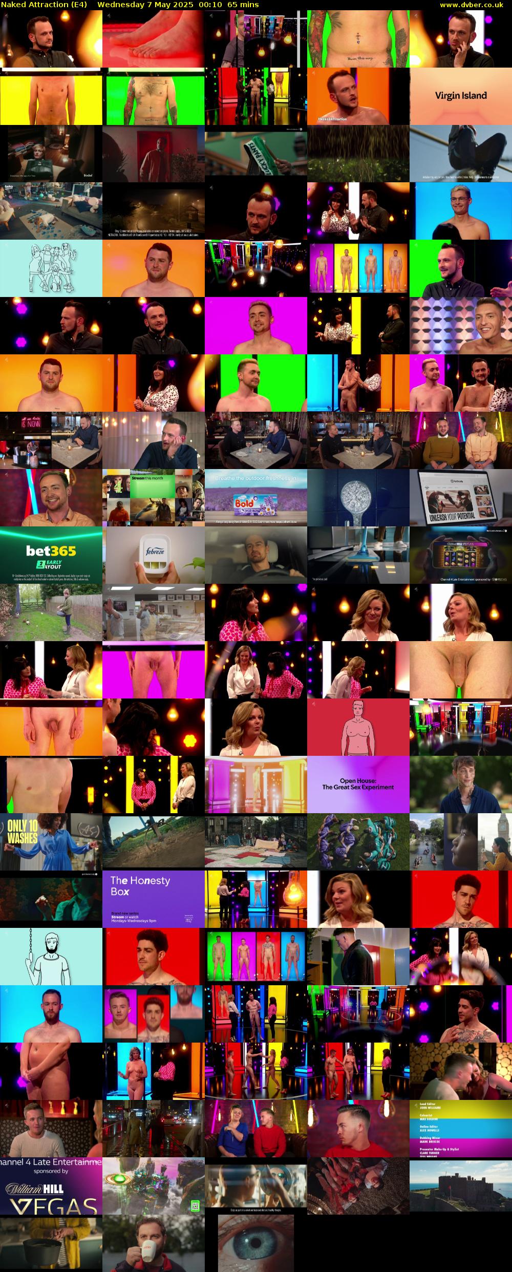 Naked Attraction (E4) Wednesday 7 May 2025 00:10 - 01:15