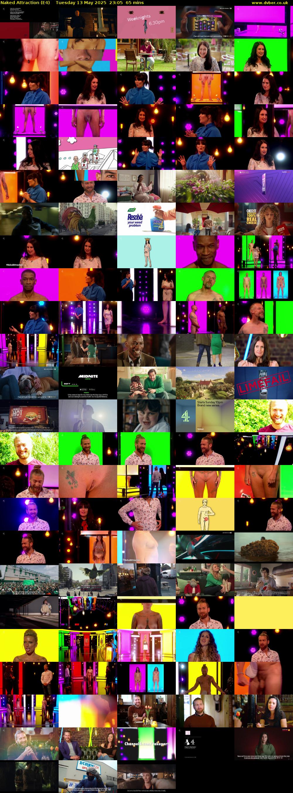 Naked Attraction (E4) Tuesday 13 May 2025 23:05 - 00:10