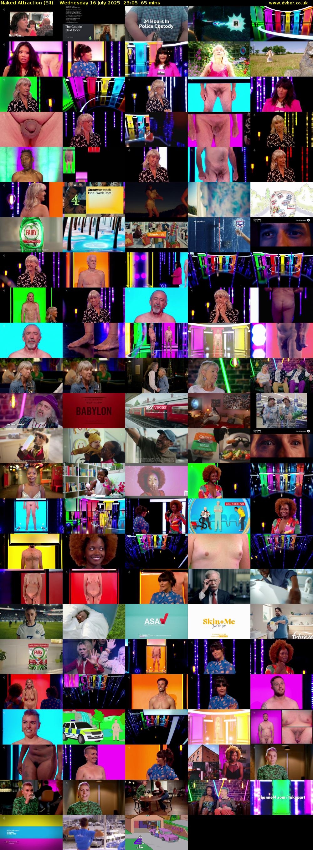 Naked Attraction (E4) Wednesday 16 July 2025 23:05 - 00:10