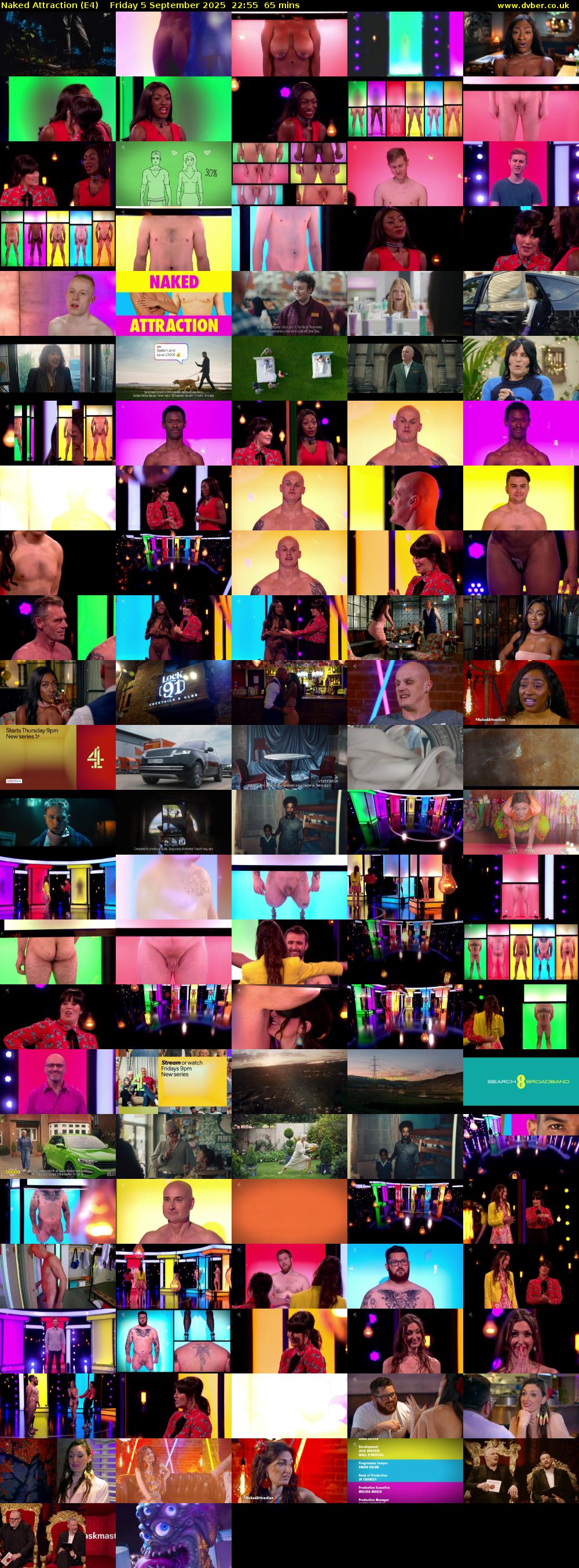 Naked Attraction (E4) Friday 5 September 2025 22:55 - 00:00