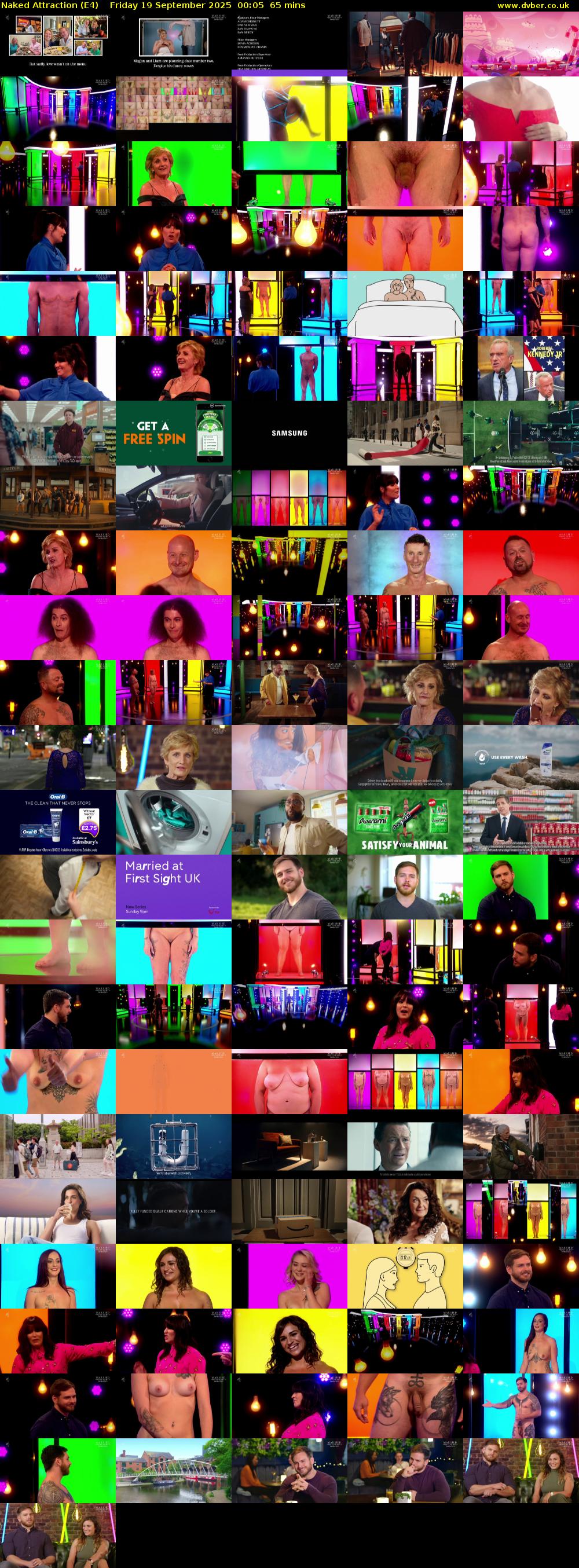 Naked Attraction (E4) Friday 19 September 2025 00:05 - 01:10