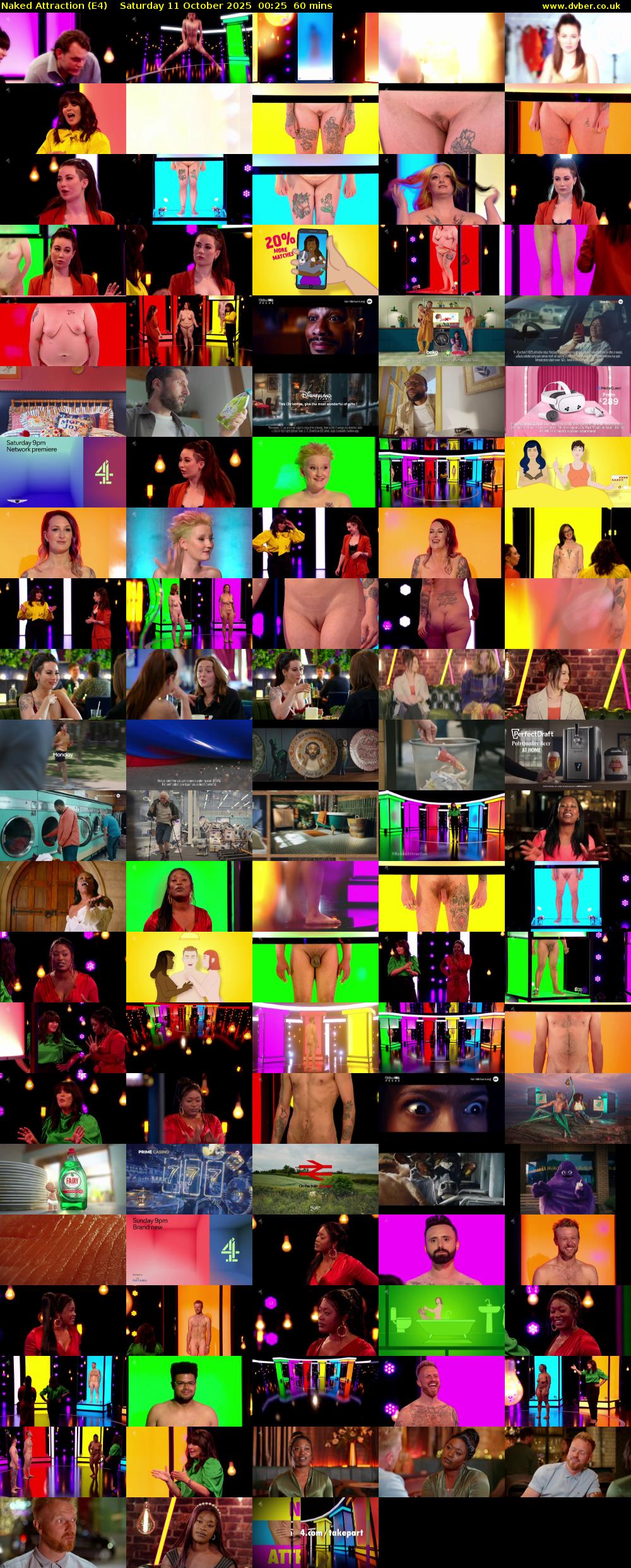 Naked Attraction (E4) Saturday 11 October 2025 00:25 - 01:25