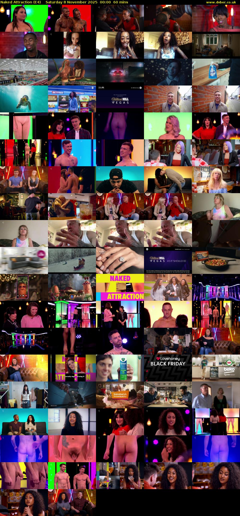 Naked Attraction (E4) Saturday 8 November 2025 00:00 - 01:00