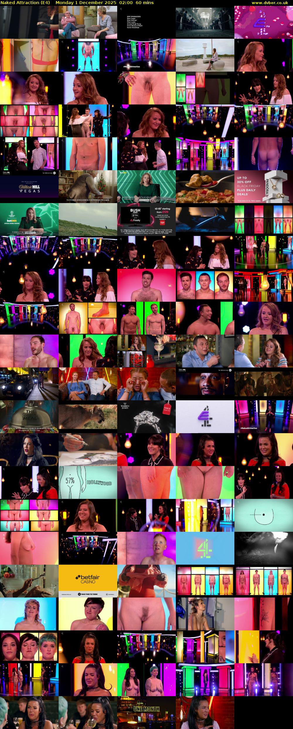 Naked Attraction (E4) Monday 1 December 2025 02:00 - 03:00