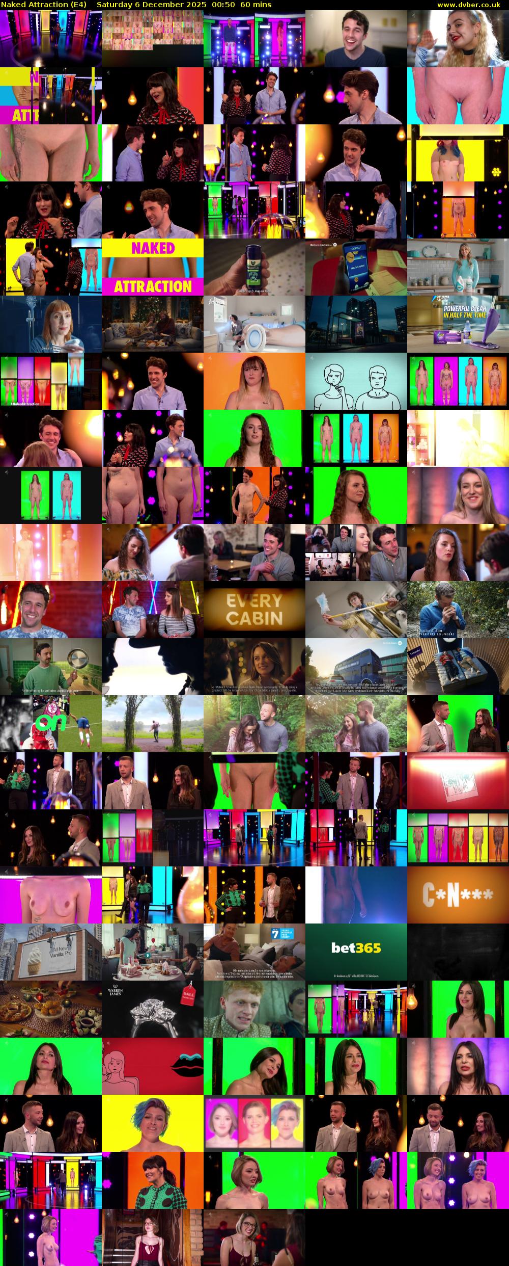 Naked Attraction (E4) Saturday 6 December 2025 00:50 - 01:50