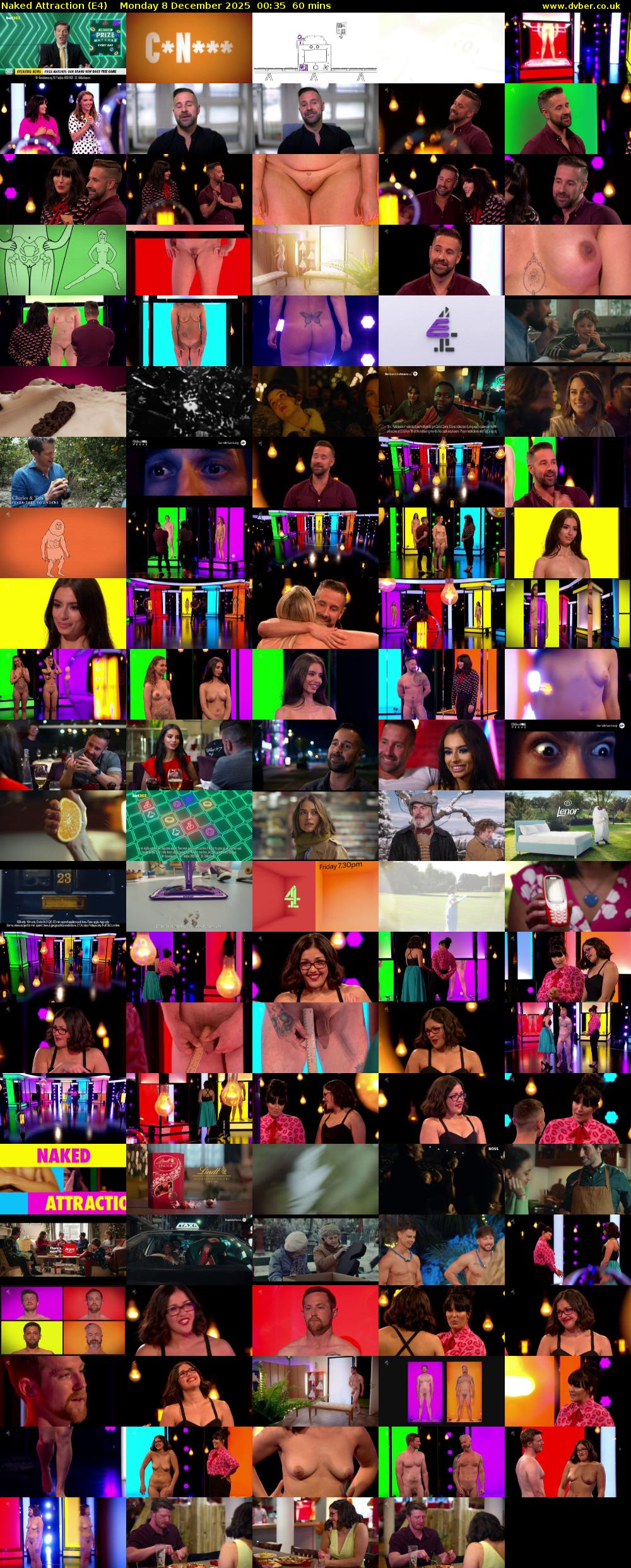 Naked Attraction (E4) Monday 8 December 2025 00:35 - 01:35