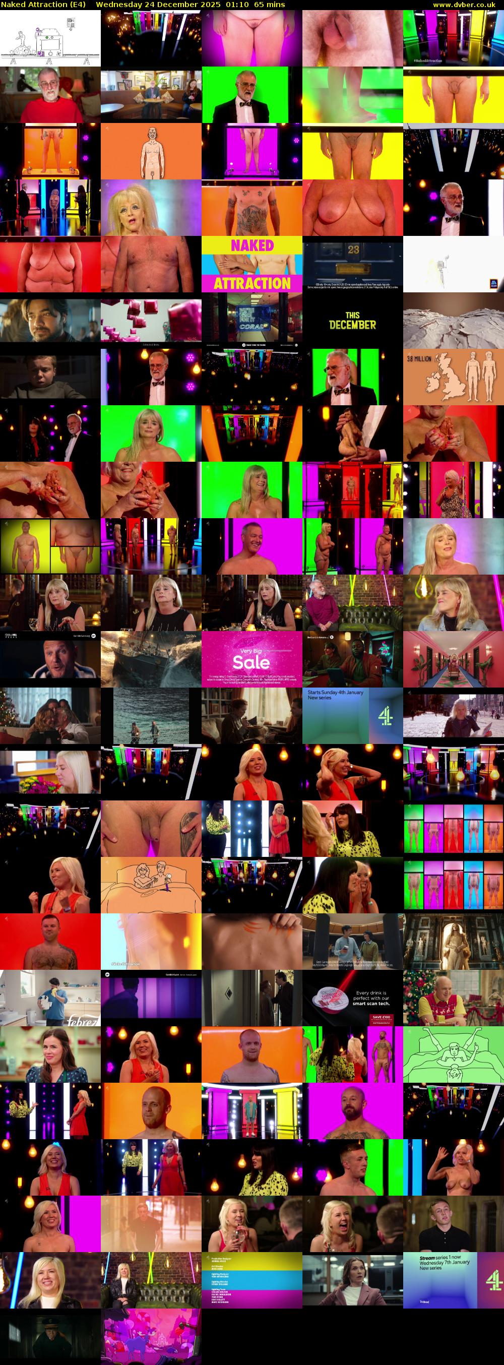 Naked Attraction (E4) Wednesday 24 December 2025 01:10 - 02:15