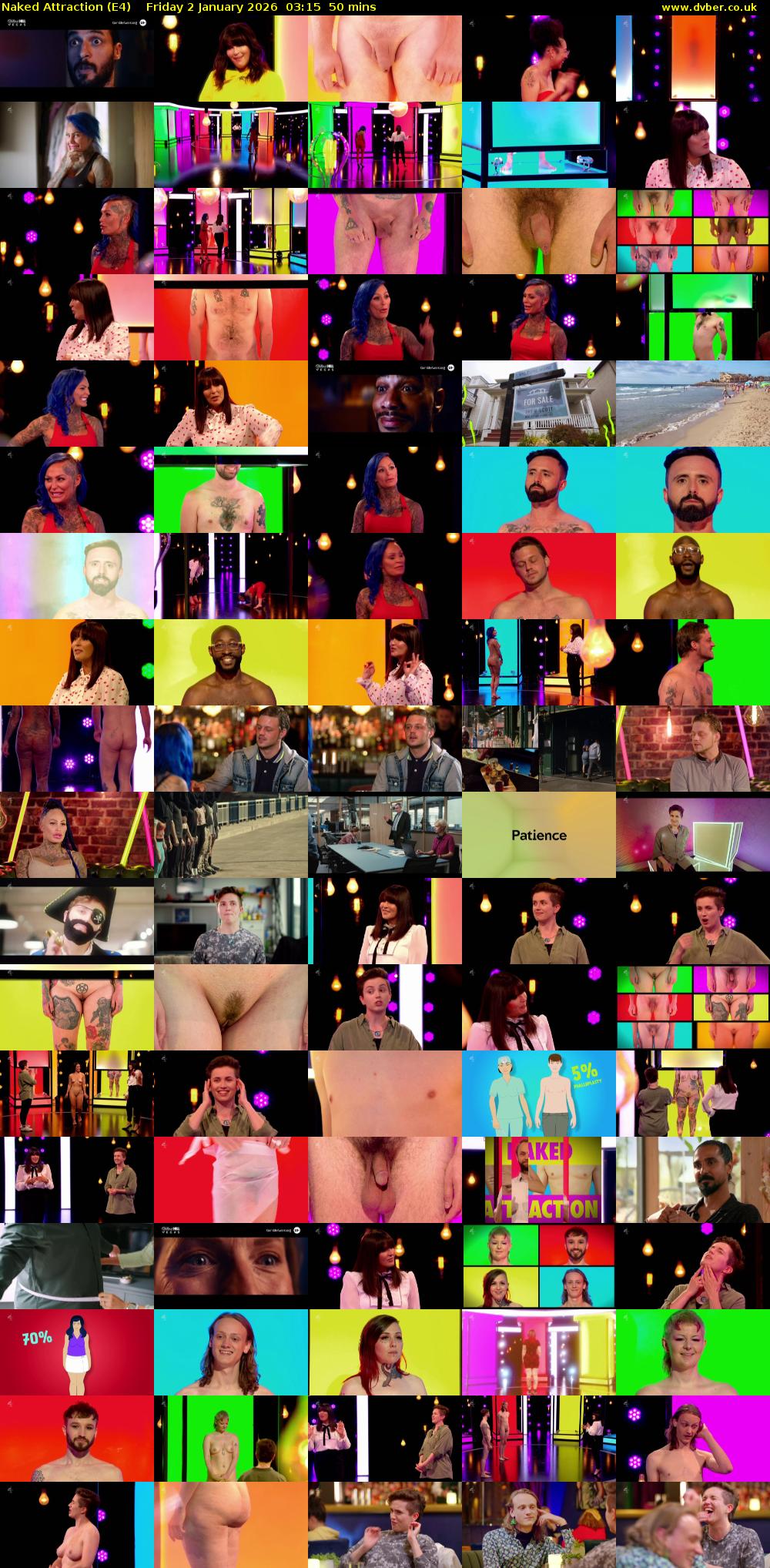 Naked Attraction (E4) Friday 2 January 2026 03:15 - 04:05
