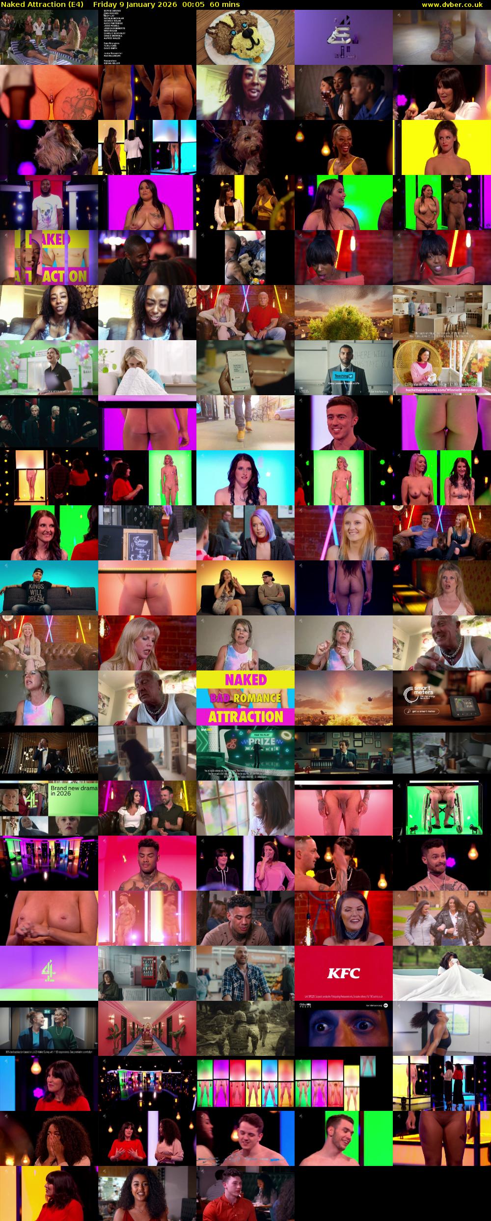 Naked Attraction (E4) Friday 9 January 2026 00:05 - 01:05