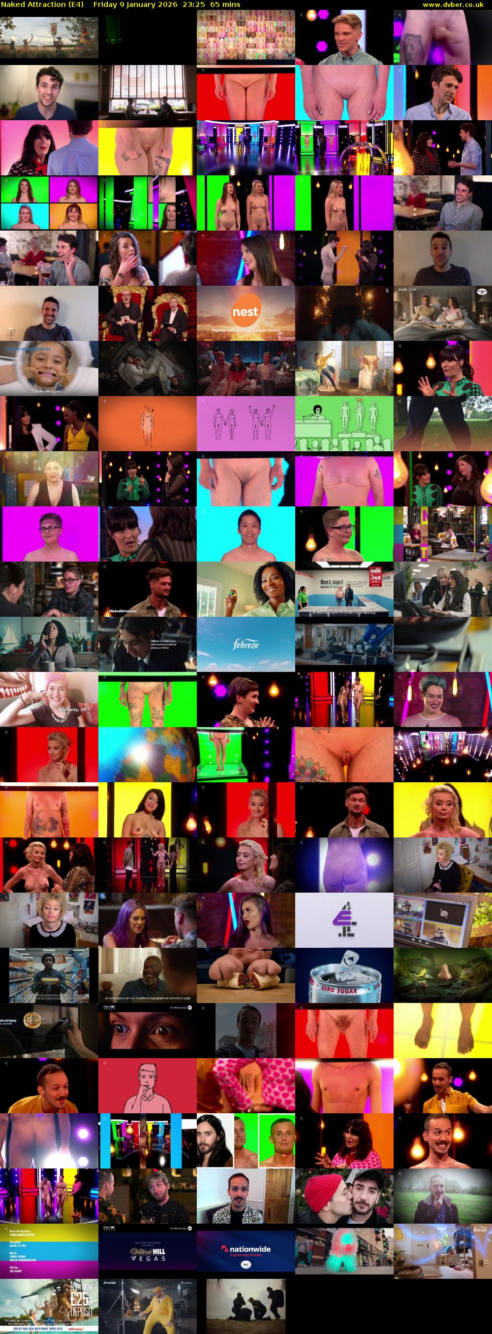 Naked Attraction (E4) Friday 9 January 2026 23:25 - 00:30