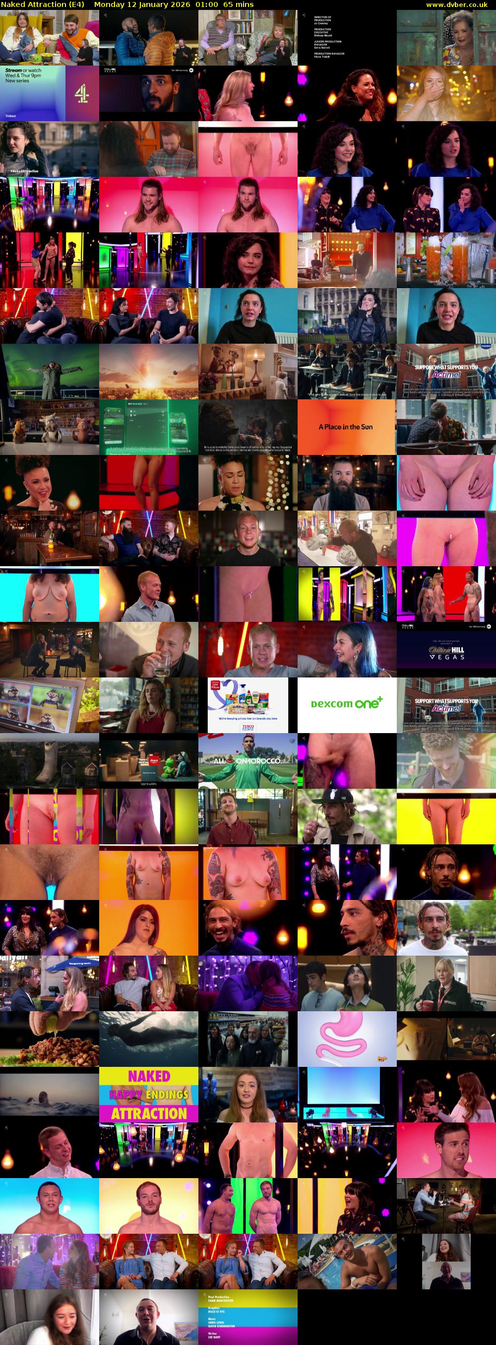 Naked Attraction (E4) Monday 12 January 2026 01:00 - 02:05