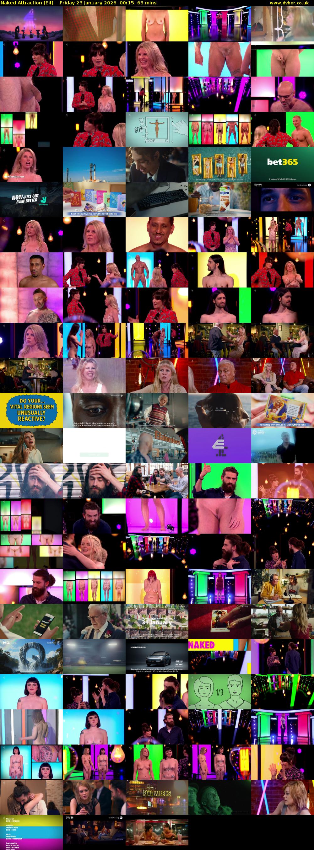 Naked Attraction (E4) Friday 23 January 2026 00:15 - 01:20